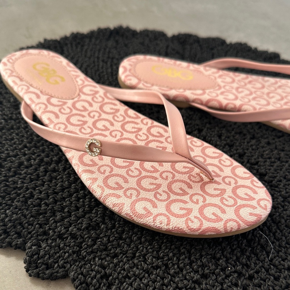 GBG Los Angeles Pink Sandals - Picture 4 of 6